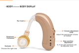 potable and rechargeable Hearing Amplifier