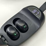 Earphone compartment portable rechargeable hearing aids