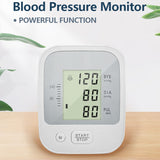 Automatic Upper Arm Blood Pressure Monitor with Cuff