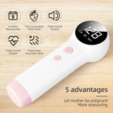 fetal doppler baby heart monitor for pregnancy