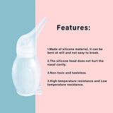 Penguin shape manual baby nasal Aspirator