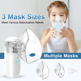 Mesh nebulizer for asthmatic helping with breathing