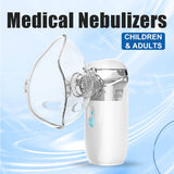 Mesh nebulizer for asthmatic helping with breathing